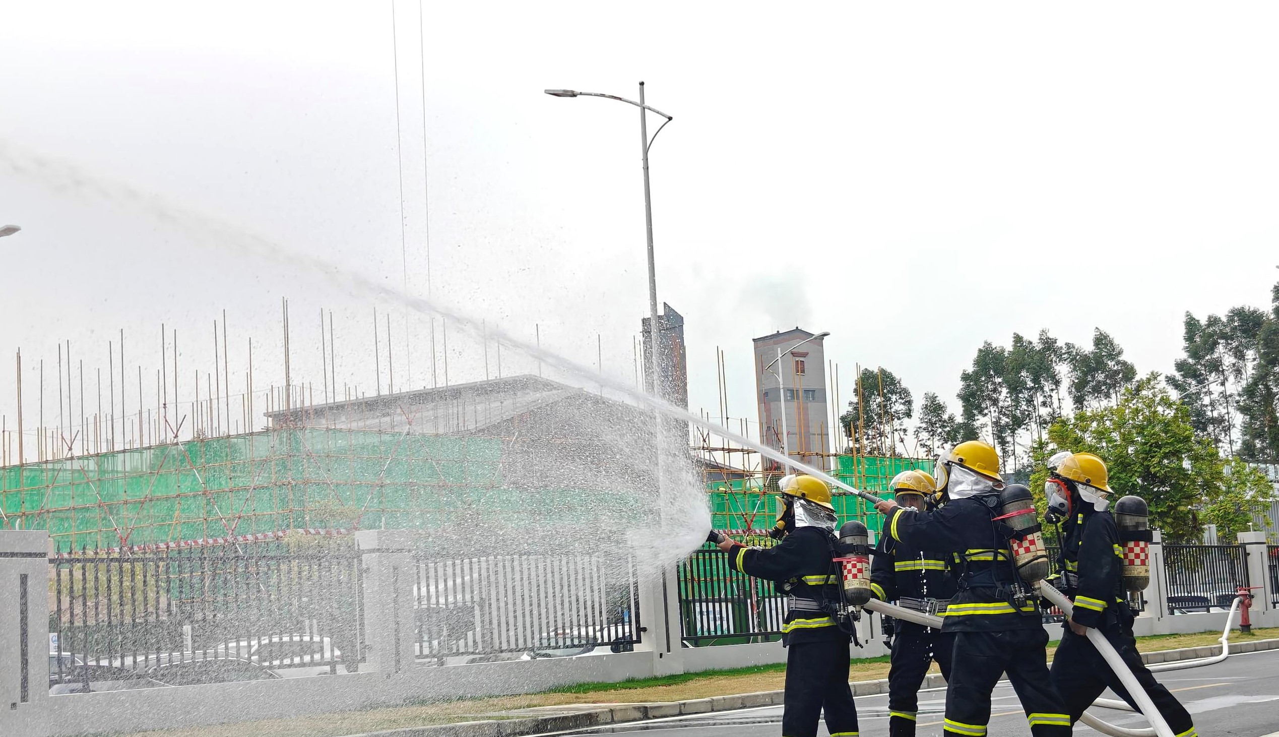 筑牢防火墻！廣合科技開(kāi)展聯(lián)合消防演習(xí)